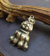 Load image into Gallery viewer, lion paw pendant, Cat pendant, Large Sterling silver handmade lions paw. victorian inspired gothic jewelry. Protection and courage.