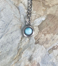 Load image into Gallery viewer, Larimar add on.  Add some colour to your totem necklace. Peace, clarity, love energy