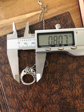 Load image into Gallery viewer, Sterling Filigree charm holder.  Spring closure, ideal to hang your SWALK charms on.