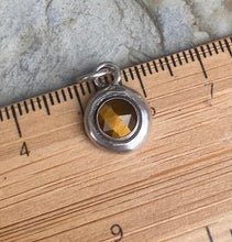 Load image into Gallery viewer, Faceted tiger eye add on.  Add some colour to your totem necklace. Dispel fear and anxiety.