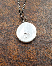 Load image into Gallery viewer, Telle est la vie, such is life boat pendant.  Antique wax letter seal. Rough seas, weathering storms.
