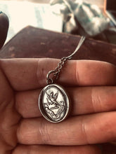 Load image into Gallery viewer, Two Guiding lights, Love God, Love thy neighbour, bible reference antique wax letter  seal.  Eagle and sword, advice for a good life.