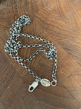 Load image into Gallery viewer, Sterling silver Rolo chain.  Medium weight silver chain with strong clasp. 2.4mm Belcher chain