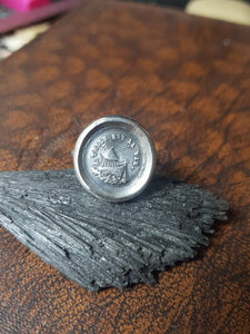 Larger Wax Seal Ring.... Such is life... Pick your size, made to order.