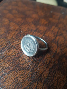 Larger Wax Seal Ring.... Such is life... Pick your size, made to order.