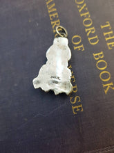 Load image into Gallery viewer, lion paw pendant, Cat pendant, Large Sterling silver handmade lions paw. victorian inspired gothic jewelry. Protection and courage.