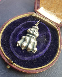 lion paw pendant, Cat pendant, Large Sterling silver handmade lions paw. victorian inspired gothic jewelry. Protection and courage.