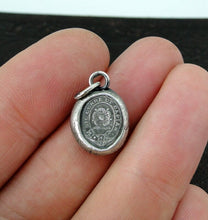 Load image into Gallery viewer, Chase your dreams.....Ambition, Encouragement...... wax letter seal, .....go for it! 100% sterling silver