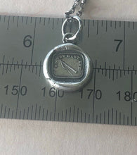Load image into Gallery viewer, Do you want the whip? Do you want a lashing? Do you want to be punished?  Antique wax letter seal jewellery...