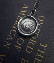 Load image into Gallery viewer, Stay true to yourself. Antique wax letter seal pendant. you do you, always be yourself.