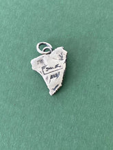Load image into Gallery viewer, Sterling silver Sharks tooth.  Protection amulet. Handmade meaningful amulet