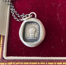 Load image into Gallery viewer, You deserve thrashing.  Antique wax letter seal impression.  Victorian pun.