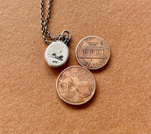 Load image into Gallery viewer, Thistle, emblem of Scotland. Antique wax seal impression.  Handmade with sterling silver.