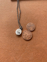 Load image into Gallery viewer, Thistle, emblem of Scotland. Antique wax seal impression.  Handmade with sterling silver.