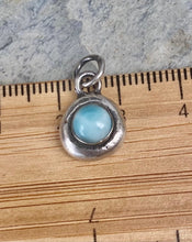 Load image into Gallery viewer, Larimar add on.  Add some colour to your totem necklace. Peace, clarity, love energy