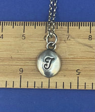 Load image into Gallery viewer, Initial add on…. Sterling silver letter. Handmade initial I charm.
