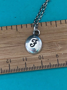 Initial add on…. Sterling silver letter. Handmade initial J charm.