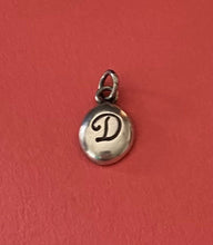 Load image into Gallery viewer, Initial add on…. Sterling silver letter. Handmade initial charm.