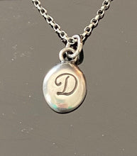 Load image into Gallery viewer, Initial add on…. Sterling silver letter. Handmade initial charm.
