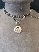 Load image into Gallery viewer, Initial add on…. Sterling silver letter. Handmade initial charm.