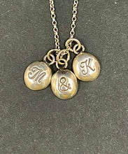 Load image into Gallery viewer, Initial add on…. Sterling silver letter. Handmade Ampersand charm.
