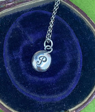 Load image into Gallery viewer, Initial add on…. Sterling silver letter. Handmade initial P charm.