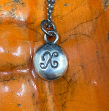 Load image into Gallery viewer, Initial add on…. Sterling silver letter. Handmade initial X charm.