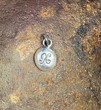 Load image into Gallery viewer, Initial add on…. Sterling silver letter. Handmade initial X charm.