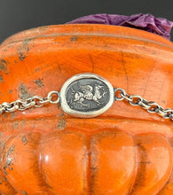 Load image into Gallery viewer, Welsh Dragon chain bracelet.  Choose your size.  Solid sterling silver chain bracelet.