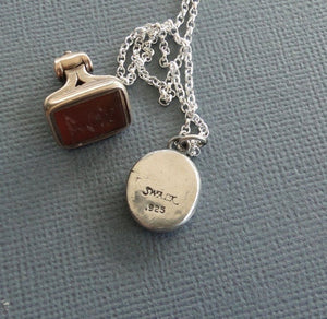 Bull… Valour, Bravery, and generosity. Sterling silver necklace, Antique wax  seal impression, handmade pendant, meaningful, mindful gift