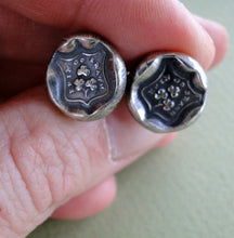 Load image into Gallery viewer, Erin Go Bragh... shield shape .... antique wax seal, sterling silver, Irish, Shamrock, Ireland Forever.