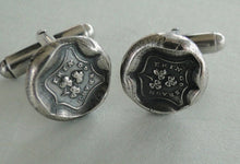Load image into Gallery viewer, Erin Go Bragh... shield shape .... antique wax seal, sterling silver, Irish, Shamrock, Ireland Forever.