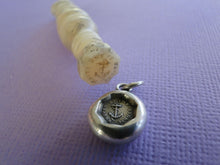 Load image into Gallery viewer, Proved by the Storm.... antique wax seal, sterling silver, survivor, succeed, successful pendant