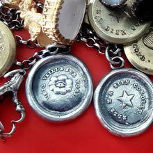 Load image into Gallery viewer, Let him watch over you!   Qu&#39;il Veille Sur Vous. Eye of Providence.... sterling silver protection amulet.  Divine protection.