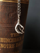 Load image into Gallery viewer, Sterling silver bird&#39;s claw. Add on for your wax seal totem necklace.