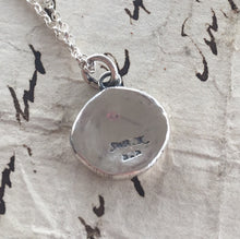 Load image into Gallery viewer, Motto pendant, More devil than joy. Wonderful antique wax letter seal impression. Victorian seal impression.
