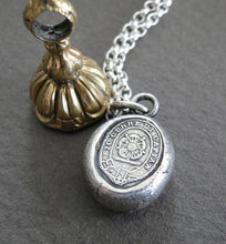 Load image into Gallery viewer, Chase your dreams.....Ambition, Encouragement...... wax letter seal, .....go for it! 100% sterling silver