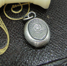 Load image into Gallery viewer, Chase your dreams.....Ambition, Encouragement...... wax letter seal, .....go for it! 100% sterling silver