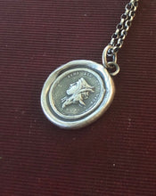 Load image into Gallery viewer, Trust, but be careful of whom you trust”.  “Fide sed cui vide”. Beware of people who are deceitful.  Georgian Tassie seal pendant.
