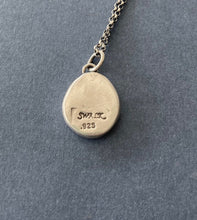Load image into Gallery viewer, You deserve thrashing.  Antique wax letter seal impression.  Victorian pun.