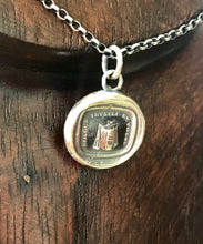 Load image into Gallery viewer, Justice, and knowledge., let fairness and knowledge guide your actions.  wise words pendant with advice for life