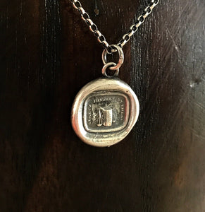 Justice, and knowledge., let fairness and knowledge guide your actions.  wise words pendant with advice for life