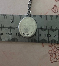 Load image into Gallery viewer, Motherhood, family.  Ideal Roman family portrait.  Antique wax letter seal pendant. Sterling wax seal impression