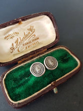 Load image into Gallery viewer, Love, truth stud earrings. Sterling earrings. Handmade wax seal jewellery.