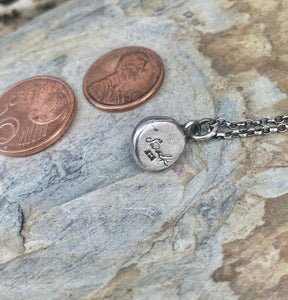 Dendritic Opal add on.  Add some colour to your totem necklace. Spiritual growth