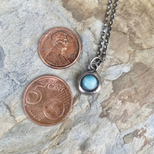 Load image into Gallery viewer, Larimar add on.  Add some colour to your totem necklace. Peace, clarity, love energy