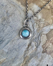 Load image into Gallery viewer, Larimar add on.  Add some colour to your totem necklace. Peace, clarity, love energy