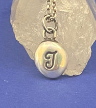 Load image into Gallery viewer, Initial add on…. Sterling silver letter. Handmade initial I charm.