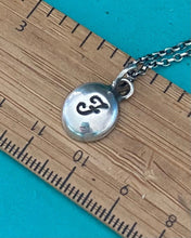 Load image into Gallery viewer, Initial add on…. Sterling silver letter. Handmade F initial charm.