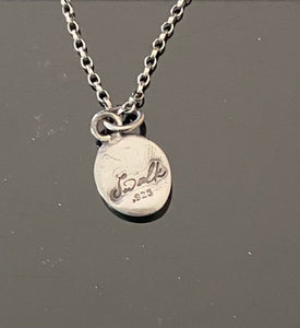 Initial add on…. Sterling silver letter. Handmade initial H charm.